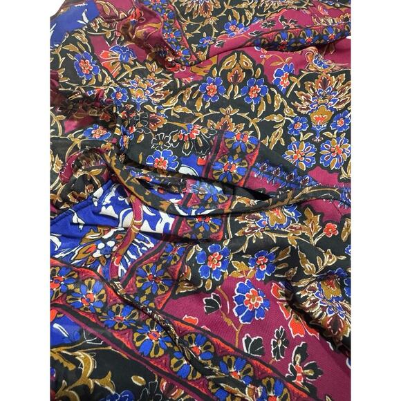 Julia Jordan Dress Multicolored Midi Size 8 Tiered NWT - Picture 12 of 14